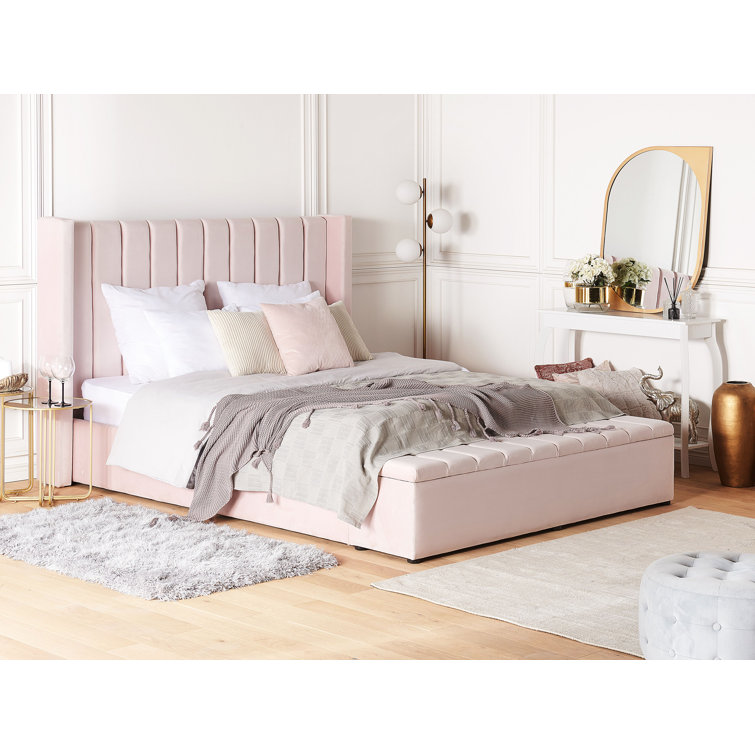 Etta Avenue Polsterbett Lila | Wayfair.de
